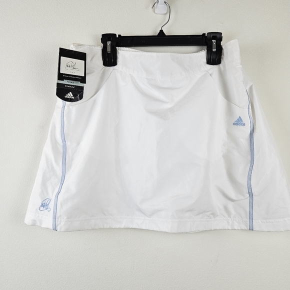Adidas X Steffi Graf Climalite Tennis Skirt Size XL white NWT - Picture 1 of 7